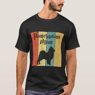 Pomeranian Mom Funny Pom 44 T-Shirt