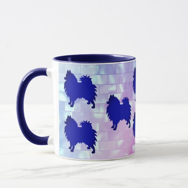 Pomeranian   mug (Left)