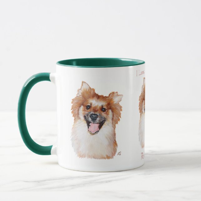 Pomeranian Mug (Left)