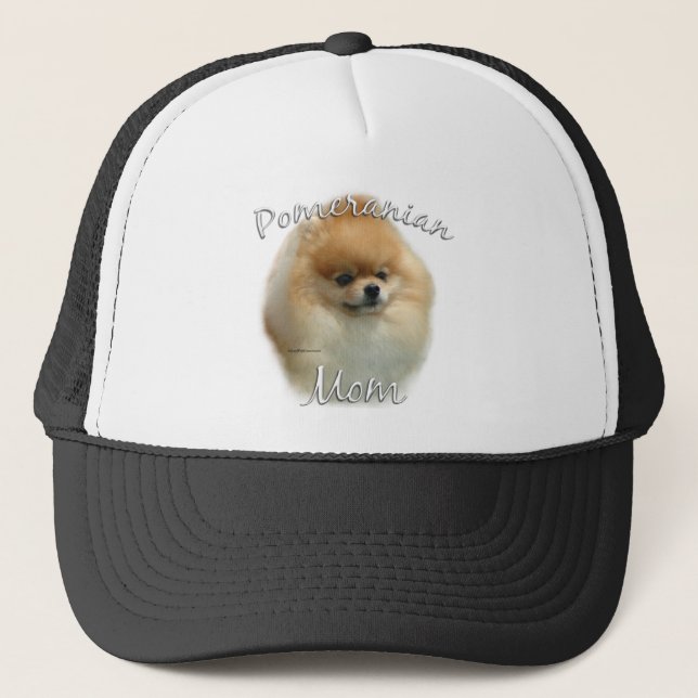 Pomeranian Mum 2 Trucker Hat (Front)