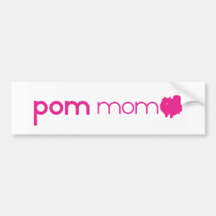 Pomeranian Mum Bumper Sticker