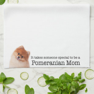 Pomeranian Mum Kitchen Towel