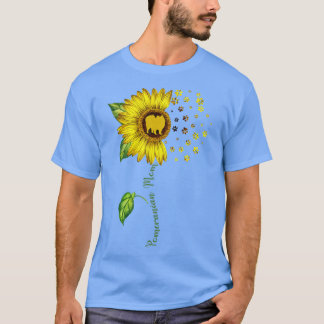 Pomeranian Mum Sunflower Pomeranian Lover Gifts Do T-Shirt