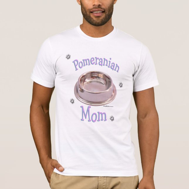 Pomeranian Mum T-Shirt (Front)