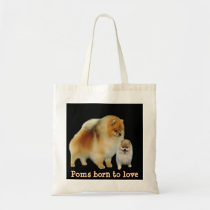 Pomeranian Pals Tote Bag
