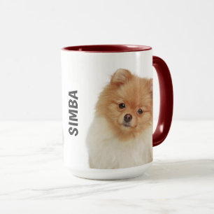 Pomeranian Personalised  Mug