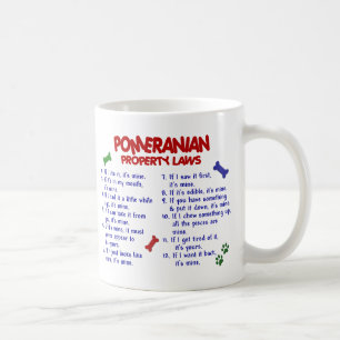 POMERANIAN PL2 COFFEE MUG