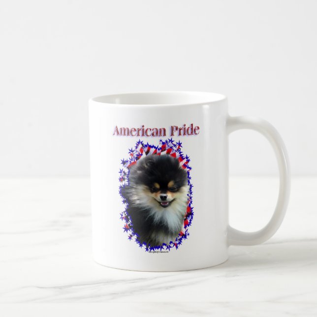 Pomeranian Pride Coffee Mug (Right)