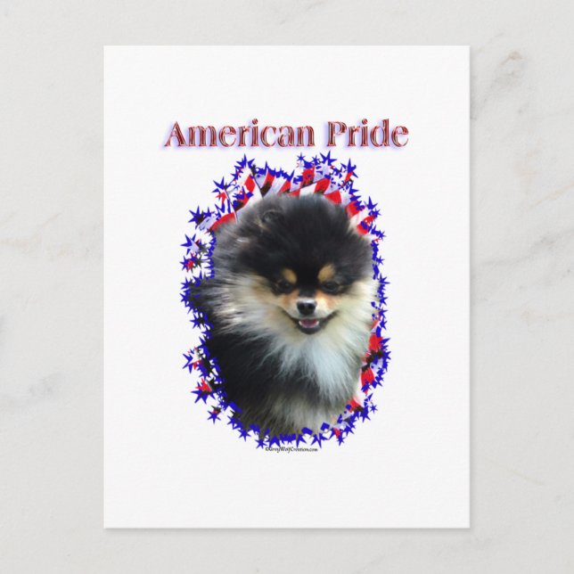 Pomeranian Pride Postcard (Front)