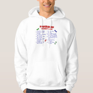 POMERANIAN Property Laws 2 Hoodie