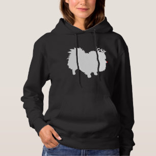 Pomeranian Reindeer Christmas Dog Hoodie