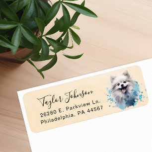 Pomeranian Return Address Label