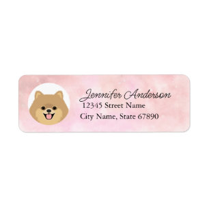 Pomeranian Return Address Labels