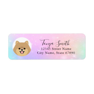 Pomeranian Return Address Labels