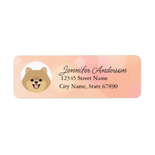 Pomeranian Return Address Labels