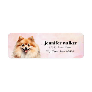Pomeranian Return Address Labels