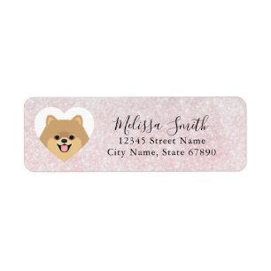 Pomeranian Return Address Labels