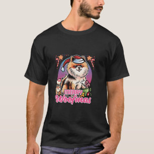 Pomeranian Santa Claus Coffee Mug Merry Christmas T-Shirt