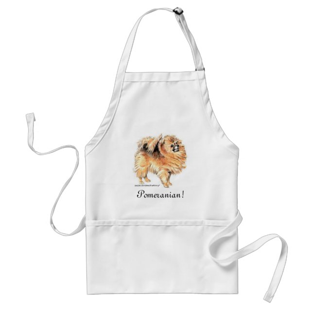 Pomeranian! Standard Apron (Front)