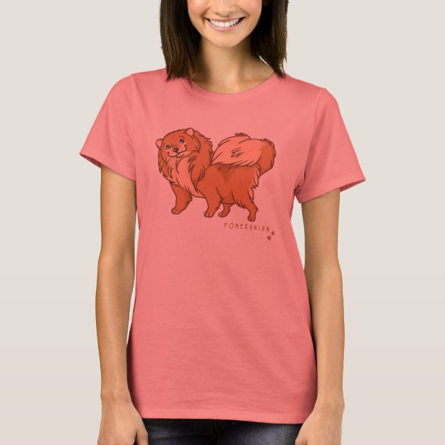 Pomeranian T-Shirt (Front)