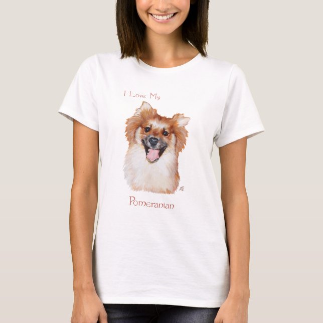 Pomeranian T-Shirt (Front)