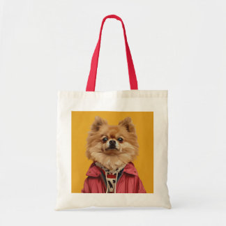 Pomeranian  tote bag