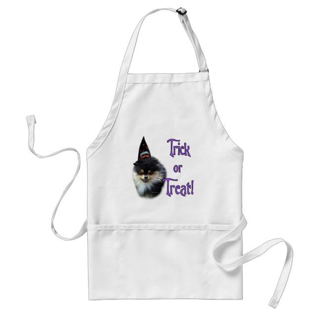 Pomeranian Trick Standard Apron (Front)