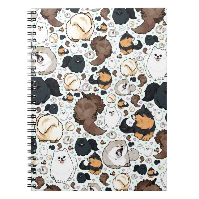 Pomeranians Notebook (Front)