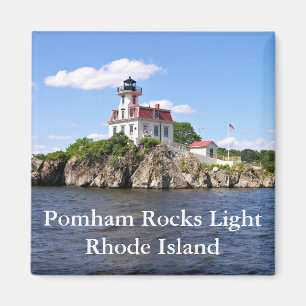 Pomham Rocks Light, Rhode Island Magnet