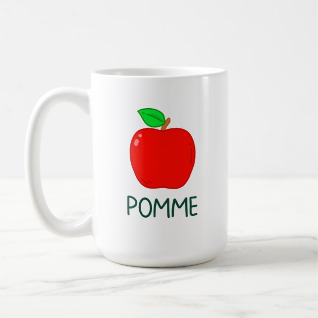 Pomme Coffee Mug (Left)