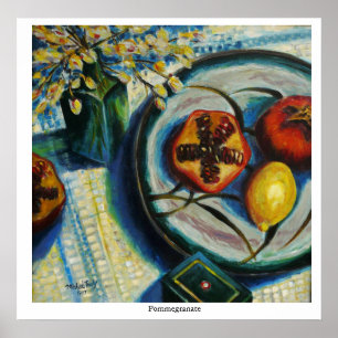 Pommegranate Poster
