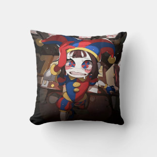 Pomni (The Amazing Digital Circus) - Anxious Offic Cushion