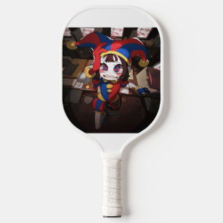 Pomni (The Amazing Digital Circus) - Anxious Offic Pickleball Paddle