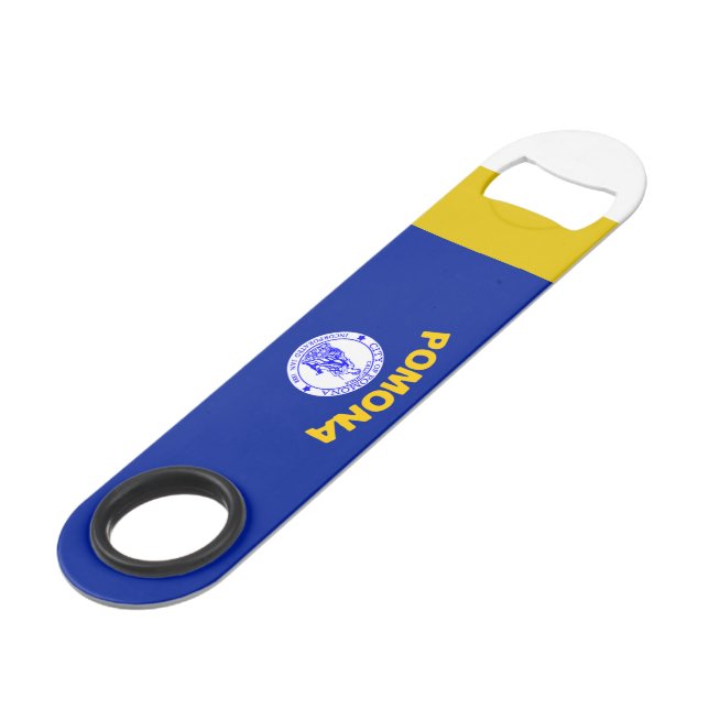 Pomona (California) City flag (Front Angled)