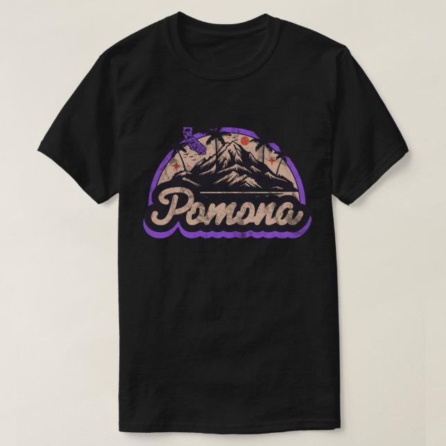 Pomona, California T-Shirt (Design Front)