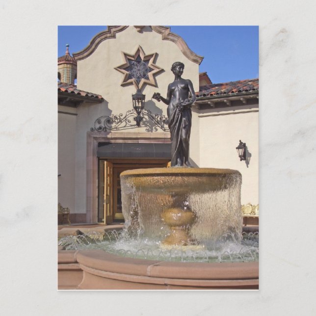 Pomona Fountain in Kansas City Postcard (Front)