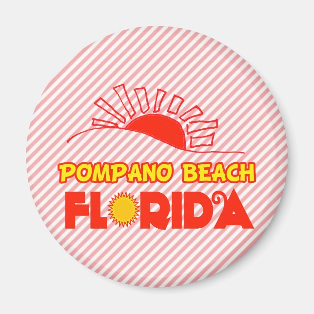 Pompano Beach, Florida Magnet (Front)