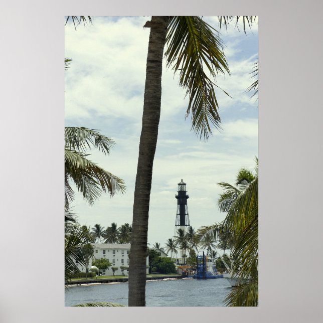 Pompano Lighthouse Poster (Front)