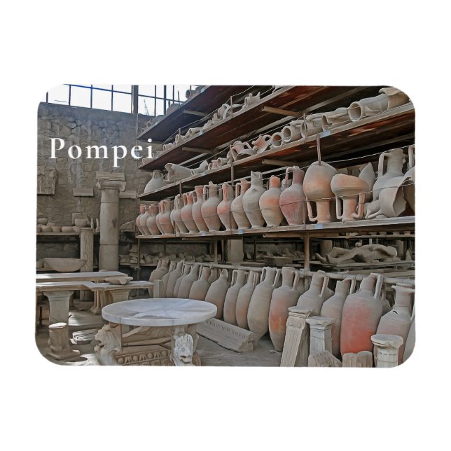 Pompei. #4   magnet (Horizontal)