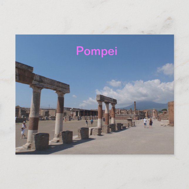 Pompei postcard (Front)