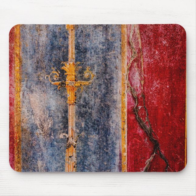 Pompeian Wall Painting Mouse Mat (Front)