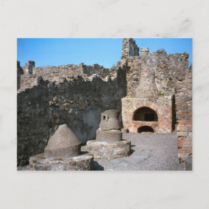 Pompeii, Bakery Postcard