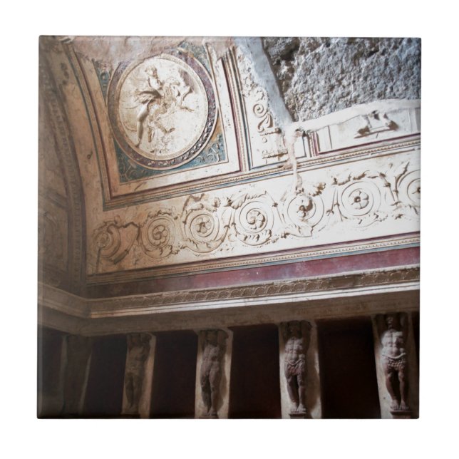 Pompeii Bathhouse Tile (Front)