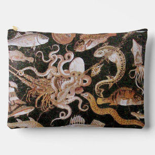 POMPEII COLLECTION / OCEAN - SEA LIFE SCENE ACCESSORY POUCH