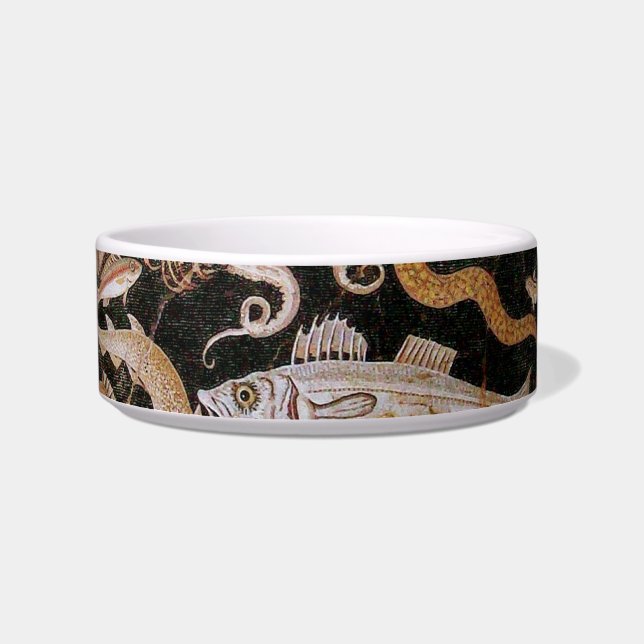 POMPEII COLLECTION / OCEAN - SEA LIFE SCENE BOWL (Front)
