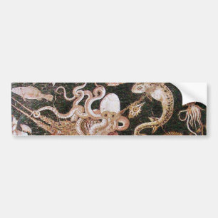 POMPEII COLLECTION / OCEAN - SEA LIFE SCENE BUMPER STICKER