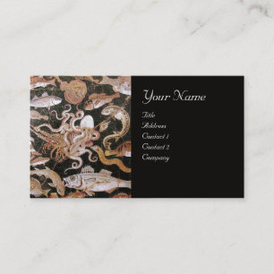 POMPEII COLLECTION / OCEAN - SEA LIFE SCENE BUSINESS CARD