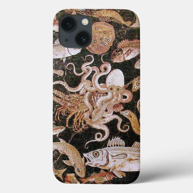 POMPEII COLLECTION / OCEAN - SEA LIFE SCENE Case-Mate iPhone CASE (Back)