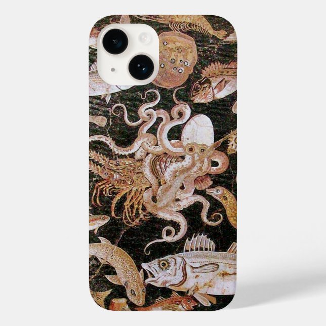 POMPEII COLLECTION / OCEAN - SEA LIFE SCENE Case-Mate iPhone CASE (Back)