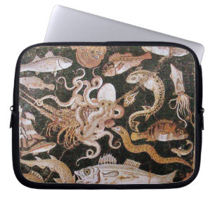 POMPEII COLLECTION / OCEAN - SEA LIFE SCENE LAPTOP SLEEVE